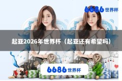 起亚2026年世界杯（起亚还有希望吗）