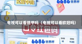 电视可以看德甲吗（电视可以看欧冠吗）