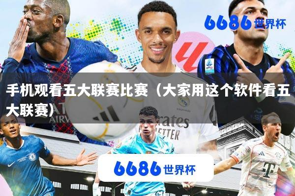手机观看五大联赛比赛(大家用这个软件看五大联赛)